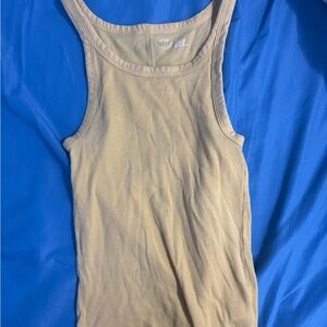 Aerie Beige Tank Top